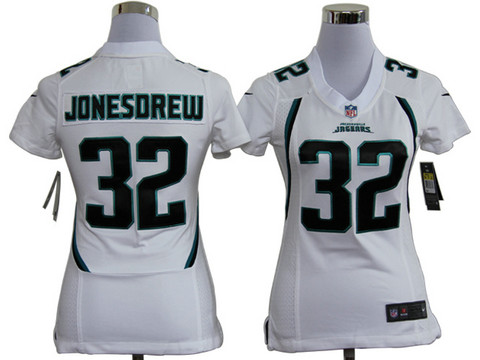 Nike game White nfl Women Jerseys Jacksonville Jaguars 32 Jonesdrew